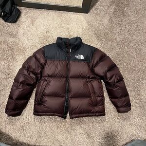 North Face Nuptse coal brown